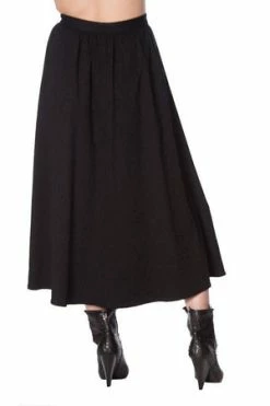 Banned Scratch Midi Skirt -Clorhing Shop scratch midi skirt banned 4 300x