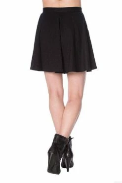 Banned Scratch Skater Skirt -Clorhing Shop scratch skater skirt banned 4 300x