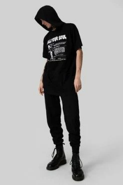 Long Clothing Sell Your Soul - Hooded T-Shirt - Unisex 6 Long Clothing Sell Your Soul - Hooded T-Shirt - Unisex -Clorhing Shop sell your soul hooded t shirt unisex long clothing 3 300x