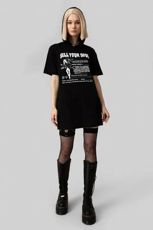 Long Clothing Sell Your Soul - Hooded T-Shirt - Unisex 4 Long Clothing Sell Your Soul - Hooded T-Shirt - Unisex - Image 4