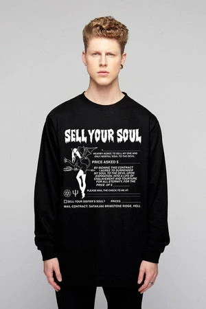 Long Clothing Sell Your Soul Pocket Sweat - Unisex 1 Long Clothing Sell Your Soul Pocket Sweat - Unisex