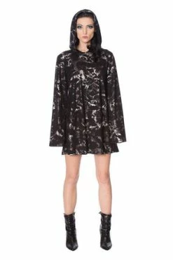 Banned Silver Haze Hoodie Dress -Clorhing Shop silver haze hoodie dress banned 4 300x