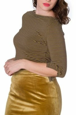 Banned Simply Stripe Top -Clorhing Shop simply stripe top banned 16 300x