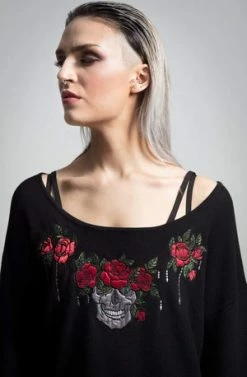 JAWBREAKER Skull Piece Sweater 12 JAWBREAKER Skull Piece Sweater -Clorhing Shop skull piece sweater jawbreaker 6 300x