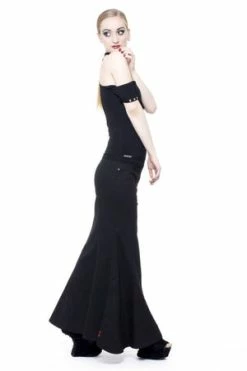 QUEEN OF DARKNESS Slinky Skirt -Clorhing Shop slinky skirt queen of darkness 4 300x