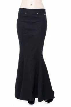 QUEEN OF DARKNESS Slinky Skirt