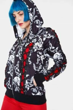 JAWBREAKER Smoke And Skulls Hoodie