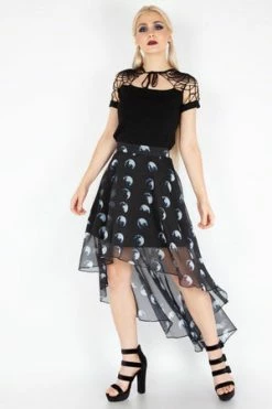 JAWBREAKER Spiderweb Knit Top -Clorhing Shop spiderweb knit top jawbreaker 5 300x