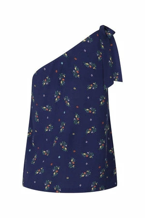 Banned Spring Sprig A-Symmetric Top 2 Banned Spring Sprig A-Symmetric Top - Image 2