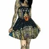 Dr Faust Stained Windows Pattern Jesus Mini Dress - Jillian