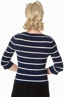 Banned Stripes Please! Knit Jumper -Clorhing Shop stripes please knit jumper banned 4 300x