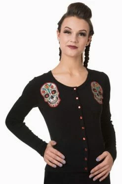 Banned Sugar Skull Cardigan