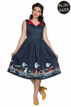 Banned Summer Sail Fit And Flare Dress -Clorhing Shop summer sail fit and flare dress banned 5 300x