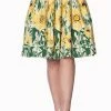 Banned Sunflower Retro Skirt