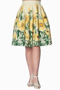Banned Sunflower Retro Skirt