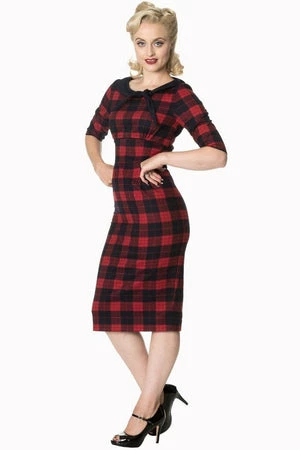 Banned Take Me To Paris Tie Neck Dress 3 Banned Take Me To Paris Tie Neck Dress - Image 3