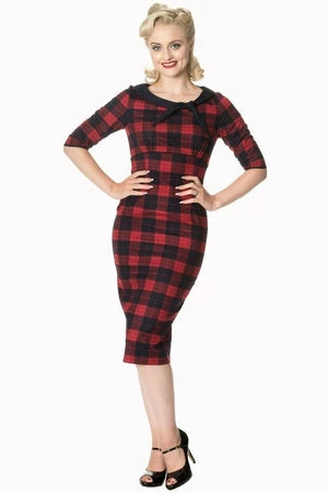 Banned Take Me To Paris Tie Neck Dress 1 Banned Take Me To Paris Tie Neck Dress