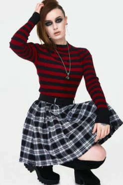 JAWBREAKER Teen Spirit Tartan Pleated Skirt
