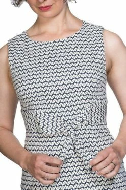 Banned Tile Print Wiggle Dress -Clorhing Shop tile print wiggle dress banned 5 300x