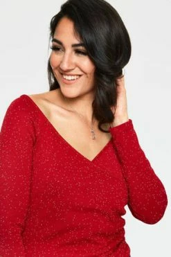 Voodoo Vixen Starlynn Snowflake Off The Shoulder Top -Clorhing Shop tpa 2258 bi 04 0d5085f1 1a97 43a0 9201 2e8a664a31bc 300x