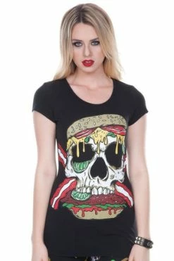 JAWBREAKER Twisted Burger T-Shirt -Clorhing Shop twisted burger t shirt jawbreaker 6 300x