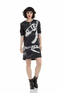 JAWBREAKER Unisex Dino Bones Long Sleeve Sweatshirt -Clorhing Shop unisex dino bones long sleeve sweatshirt jawbreaker 4 300x