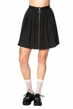 Banned Urban Vamp Pleats Skirt -Clorhing Shop urban vamp pleats skirt banned 5 300x