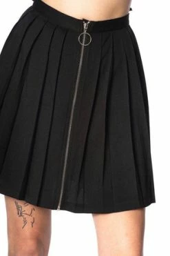 Banned Urban Vamp Pleats Skirt -Clorhing Shop urban vamp pleats skirt banned 7 300x