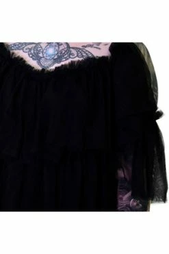 Dr Faust Vapour Mesh Black Sheer Mini Dress - Cardi 7 Dr Faust Vapour Mesh Black Sheer Mini Dress - Cardi -Clorhing Shop vapour mesh black sheer mini dress cardi dr faust 4 300x