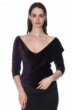 Banned Vera Velvet Top