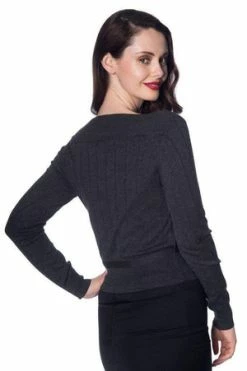 Banned Violetta Knitted Top -Clorhing Shop violetta knitted top banned 3 300x