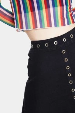 JAWBREAKER Wild West Eyelet Skirt -Clorhing Shop wild west eyelet skirt jawbreaker 4 300x