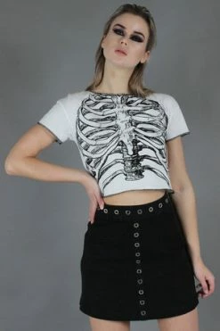 JAWBREAKER Wild West Eyelet Skirt -Clorhing Shop wild west eyelet skirt jawbreaker 6 300x