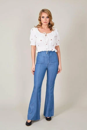 Voodoo Vixen Winnie Milkmaid-inspired Top 3 Voodoo Vixen Winnie Milkmaid-inspired Top - Image 3