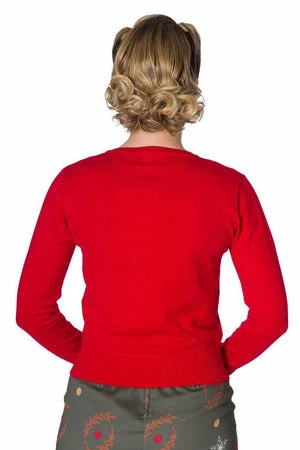 Banned Winter Leaves Embroidery Cardigan 6 Banned Winter Leaves Embroidery Cardigan - Image 6