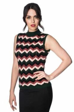 Banned Zadia Zig Zag Tank -Clorhing Shop zadia zig zag tank banned 5 300x